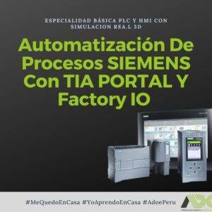 Automatización De Procesos SIEMENS Con TIA PORTAL Y Factory IO (PLC, HMI)